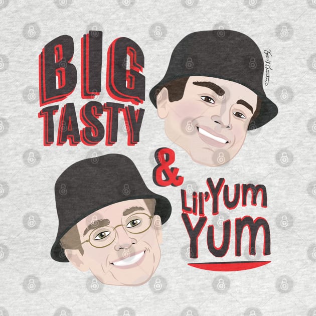 Big Tasty and Lil Yum Yum by Frannotated